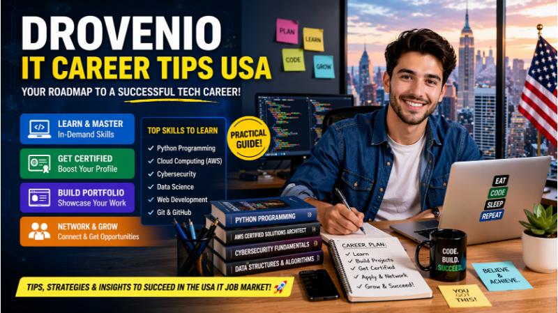 Drovenio IT Career Tips USA