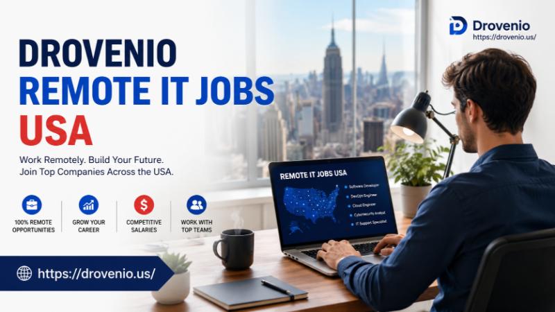 Drovenio Remote IT Jobs USA: A New Era of Digital Career Opportunities