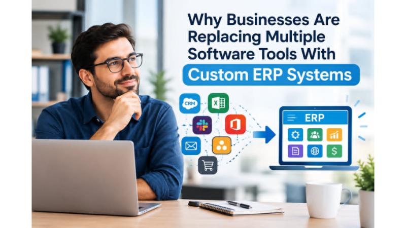 Why Businesses Are Replacing Multiple Software Tools With Custom ERP Systems